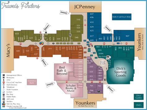 topanga mall map of stores.